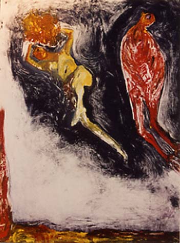 Monotype: Oil on Fine Art Paper
