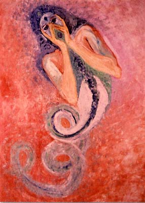 Monotype: Oil on Fine Art Paper