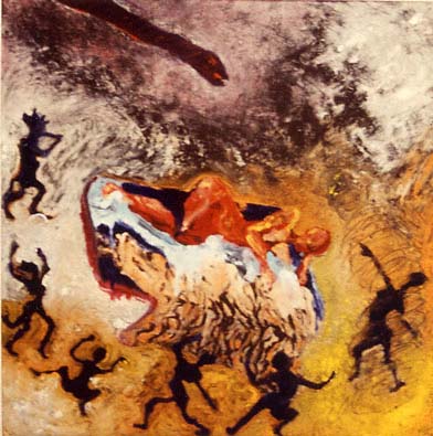 Monotype: Oil on Fine Art Paper.